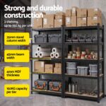 Giantz 2-Rack Garage Shelving 1.5X0.7m Warehouse Shelves Storage Rack Pallet Racking - Image 3