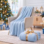 Giselle Cooling Blanket 210cm x 210cm Queen Summer Quilt Sleepers Double Sided - Image 7