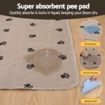i.Pet Pet Training Pads Washable Dog Pee Pads Puppy Toilet Mat 183x183cm - Image 5