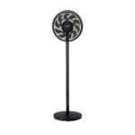Devanti Pedestal Fan with Remote, 7 Speeds 3 Heights DC Motor, Black - Image 8