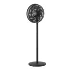 Devanti Pedestal Fan with Remote, 7 Speeds 3 Heights DC Motor, Black - Image 9