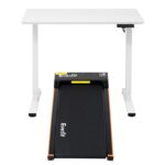 Artiss 100cm Standing Desk Treadmill Motorised Home Office White - Image 4