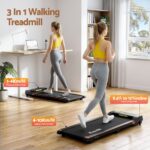 Artiss 100cm Standing Desk Treadmill Motorised Home Office White - Image 8