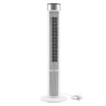 Devanti Tower Fan with Remote Control, 3 Speed 3 Mode 7.5h Timer, White - Image 8