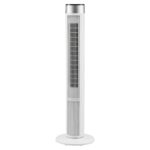 Devanti Tower Fan with Remote Control, 3 Speed 3 Mode 7.5h Timer, White - Image 9
