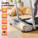 Everfit 3 in 1 Walking Pad Treadmill 12% Incline Under Desk Foldable for Home With 38cm Belt Silver - Image 12