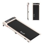 Everfit 3 in 1 Walking Pad Treadmill 12% Incline Under Desk Treadmills for Home Gym 40cmBelt Beige - Image 4