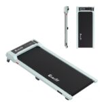 Everfit 3 in 1 Walking Pad Treadmill 12% Incline Under Desk Treadmills for Home Gym 40cmBelt Green - Image 4