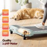 Everfit 3 in 1 Walking Pad Treadmill 12% Incline Under Desk Treadmills for Home Gym 40cmBelt Green - Image 9
