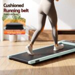 Everfit 3 in 1 Walking Pad Treadmill 12% Incline Under Desk Treadmills for Home Gym 40cmBelt Green - Image 10