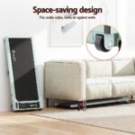 Everfit 3 in 1 Walking Pad Treadmill 12% Incline Under Desk Treadmills for Home Gym 40cmBelt Green - Image 11