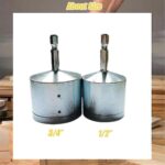 2-Pack Copper Pipe Cleaning Brush, Full-Metal HVAC Pipe Cleaning Brush for Drill Power 1/4in Shaft - Image 4