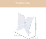 Earrings Display Holder Butterflies Shaped Ear Stud Hanger Dangle Earring Jewelry Organizer Bracelet Ring Necklaces Holder Tray - Image 4