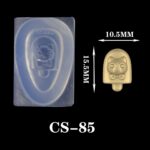 6Pcs DIY 3D Mini Nail Art Silicone Mold Silicone Nail Art Decortive Design Mold Nail Art Making Tools Mould