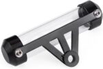 Motorcycle Holder, Universal Motorcycle Motorbike Secure Tax Disc Tube Cylindrical Holder Frame Waterproof & Pratical(Black)