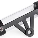 Motorcycle Holder, Universal Motorcycle Motorbike Secure Tax Disc Tube Cylindrical Holder Frame Waterproof & Pratical(Black)