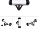 Motorcycle Holder, Universal Motorcycle Motorbike Secure Tax Disc Tube Cylindrical Holder Frame Waterproof & Pratical(Black) - Image 2