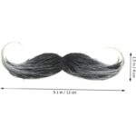 2pcs Halloween Costumes Halloween Decorations Beard Ornament Costume Beard Party Props Cosplay Fake Mustache Fake Beard - Image 2