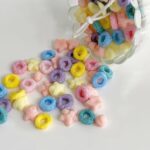 Candle Molds Silicone 2 Pack Fruit Loops Candy Molds Non-Stick (Round Star) Unique design to make chocolate, gummy candy mold - Image 3