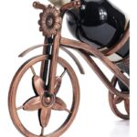 Tabletop Wine Rack, Wine Bottle Holder Single Bottle Bike Shaped, Freestanding Countertop Wine Rack and Wine Bottle Storage - Image 2