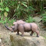 Ancient Creatures Rhino Animal, Woolly Rhinoceros Animal Toys, Educational Props Party Like Cake Toppers Decorative Toys - Image 3