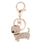 Dog Dachshund Keychain Handbag Purse Pendant Car Holder Key Ring Jewelry (3pcs) Perfect gifts for your friends or boyfriends - Image 2