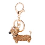 Dog Dachshund Keychain Handbag Purse Pendant Car Holder Key Ring Jewelry (3pcs) Perfect gifts for your friends or boyfriends - Image 3