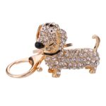 Dog Dachshund Keychain Handbag Purse Pendant Car Holder Key Ring Jewelry (3pcs) Perfect gifts for your friends or boyfriends - Image 4