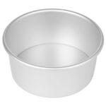 5pcs/set Aluminum Alloy Round Cake Mould Chiffon Cake Baking Pan Pudding Cheesecake Mold Set with Removable Bottom - Image 2