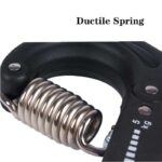 5-60kg Adjustable Hand Grip Strength Trainer, Black - Image 3