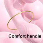 Rechargeable Dual-Head Vibrating Fascia Massager – Portable Handheld Muscle Relaxer for Deep Tissue Relief and Everyday Recovery(Green) - Image 5