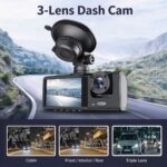 2‑Inch Screen HD Car Dash Cam Dual Front & Interior Lens With 32G Memory Card Night Vision Parking Monitor Mobile Recording, Practical Holiday Gift For Car Owners Halloween Christmas Car Gadget - Image 7