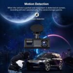 Wireless 2‑Inch HD WiFi Dash Cam Dual Front & Inside Lens 32G Memory Card Night Vision Parking Monitor Mobile Phone Interconnection, Surprise Gift For Family Friends Car Enthusiast - Image 6