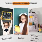 120PCS Pencil Name Tags, Waterproof Self-Adhesive Name Labels for Students Teachers, Back to School Name Stickers for Desks Notebooks Books and Bulletin Boards, School Supplies - Image 8