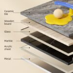 Flower Punch-Free Hook, Self-Adhesive Hook for Bathroom Towel & Facial Tissue Storage—Beige - Image 6