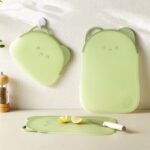 Bear Cutting Board, Double-Sided Cutting Board for Fruit & Kitchen—Small—Brown - Image 8