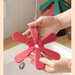 Christmas Tree Trivet, Creative Foldable Heat Resistant Pot Mat & Table Decor - Image 7