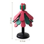 Christmas Tree Trivet, Creative Foldable Heat Resistant Pot Mat & Table Decor - Image 10