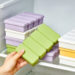 Long Ice Brick Mold, Ice Tray with Lid for Home, Food Freezing Mold—White - Image 6