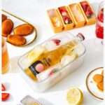 Long Ice Brick Mold, Ice Tray with Lid for Home, Food Freezing Mold—White - Image 9