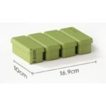 Long Ice Brick Mold, Ice Tray with Lid for Home, Food Freezing Mold—White - Image 10