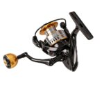 2000 Size Spinning Fishing Reel - Metal Front Drag Reel with Foldable Left or Right Handle and Large Grip Knob for Light Tackle and Estuary Fishing - Image 2